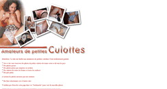 Desktop Screenshot of culotte.org